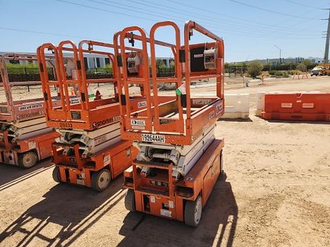 2017 SNORKEL S3219E Scissor Lift 19' Electric