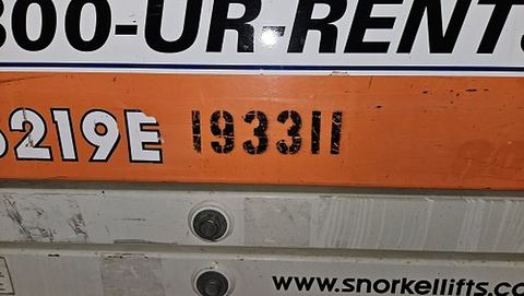 2017 SNORKEL S3219E Scissor Lift 19' Electric