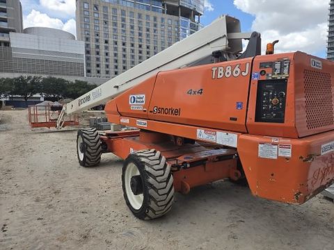 2017 SNORKEL TB86J Boom 84-86' Telescopic 4Wd