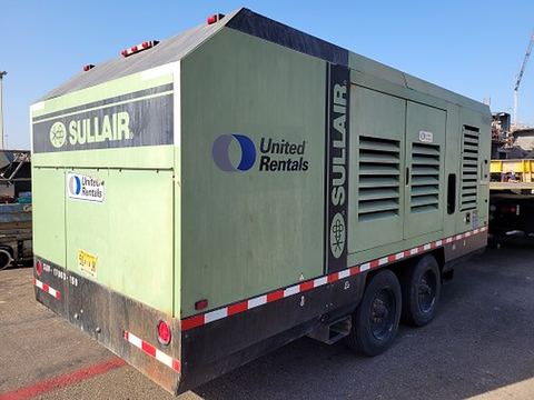 2017 SULLAIR 1600HAFDTQ-CAT Compressor 1600-1800 Cfm Iq