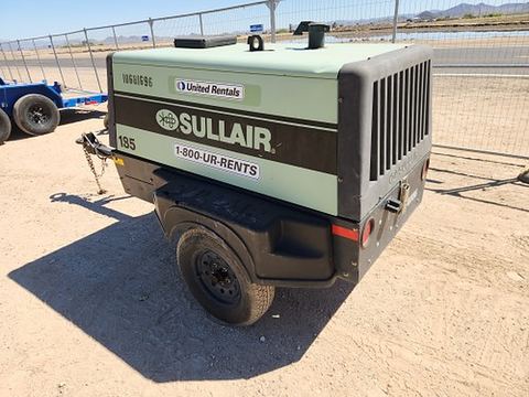 2017 SULLAIR 185DPQ-KU-T3 Compressor 175-195 Cfm