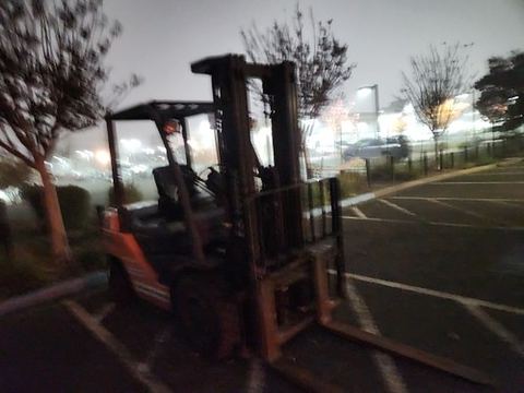 2017 TOYOTA 8FDU30 Forklift Whse 6000# Diesel