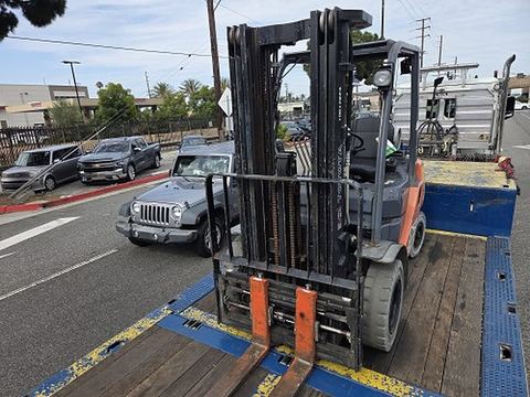 2017 TOYOTA 8FGU25 Forklift Whse 5000# Gas/Lp
