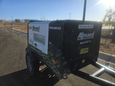 2018 ALLMAND BR MAX AIR 185 Compressor 175-195 Cfm