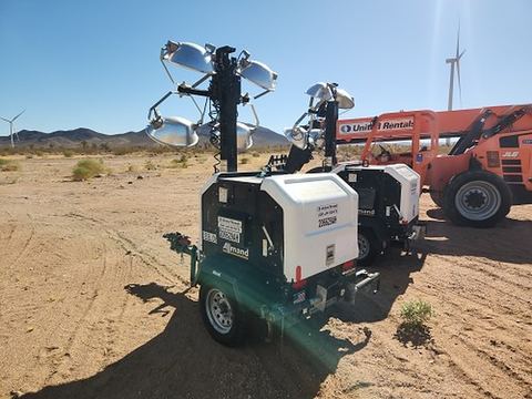 2018 ALLMAND BR NL-V Light Tower,0-3Kw Led Vert Mast
