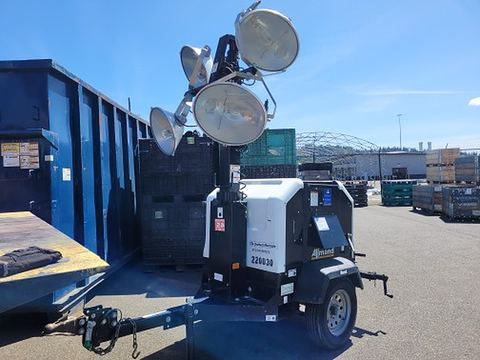 2018 ALLMAND BR NLV-ML3EC Light Tower,4-7Kw Vert Mast