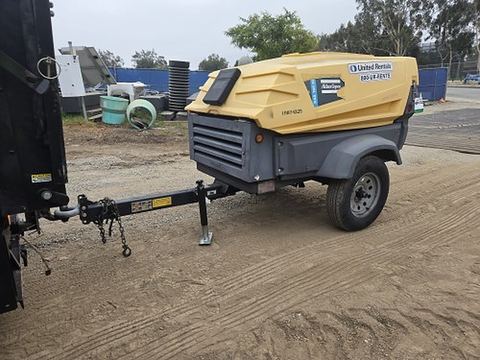 2018 ATLASCOPCO XAS185KD7 T4F Compressor 175-195 Cfm