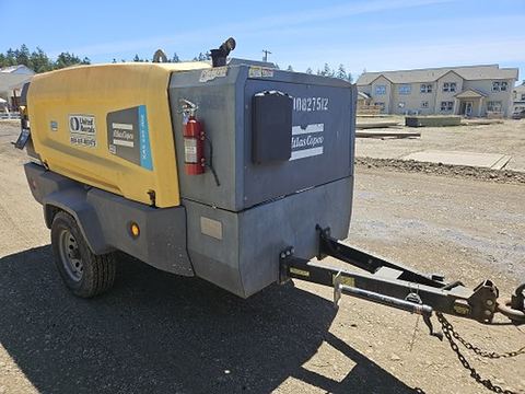 2018 ATLASCOPCO XAS440JD T4F Compressor 350-450 Cfm 150 Psi