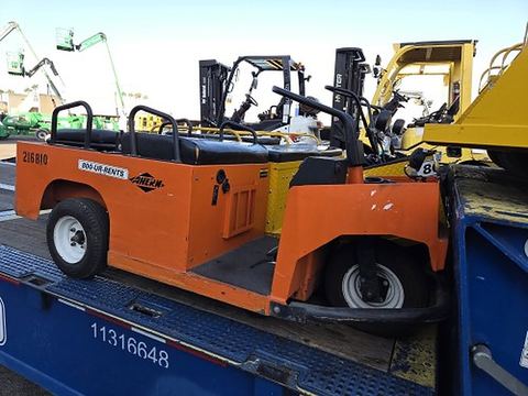 2018 COLUMBIA EX21-T-24 Industrial Electric Cart 3 Wheeled