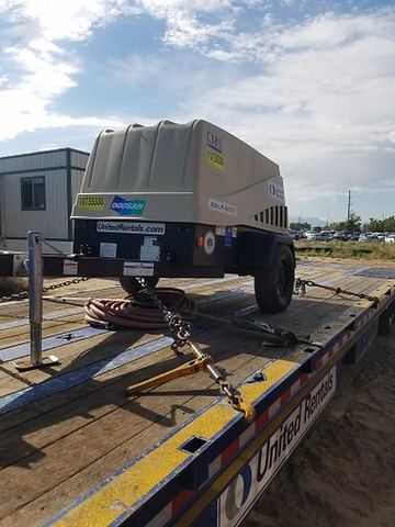 2018 DOOSAN C185WDZ-T4F Compressor 175-195 Cfm