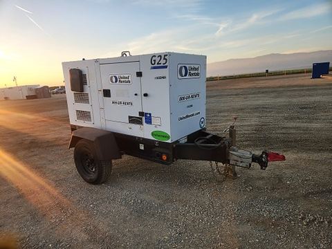 2018 DOOSAN G25WDO-T4F Generator 19-29 Kva