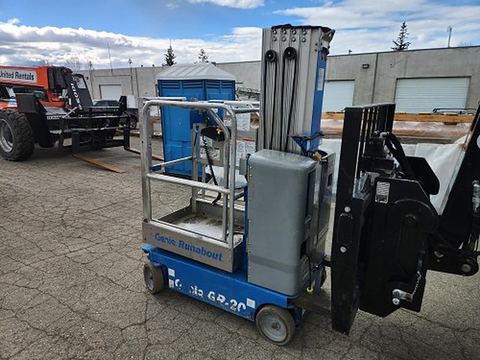 2018 GENIE GR-20 Vertical Lift 18-20' Elec Self Propelled
