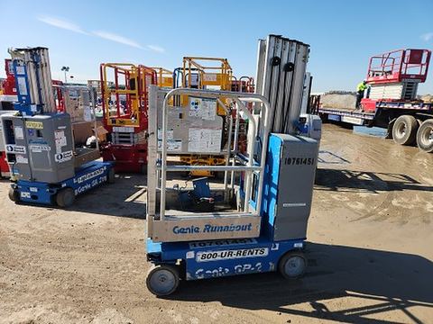 2018 GENIE GR-20 Vertical Lift 18-20' Elec Self Propelled