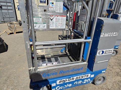 2018 GENIE GR-20 Vertical Lift 18-20' Elec Self Propelled