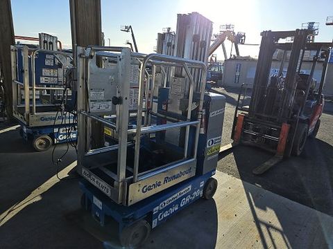 2018 GENIE GR-20 Vertical Lift 18-20' Elec Self Propelled
