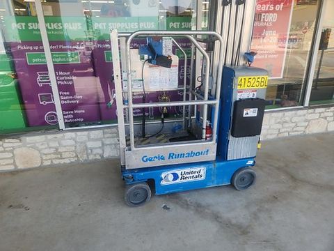 2018 GENIE GR-20 Vertical Lift 18-20' Elec Self Propelled