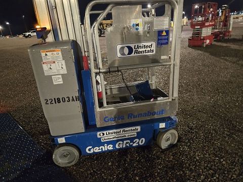 2018 GENIE GR-20 Vertical Lift 18-20' Elec Self Propelled