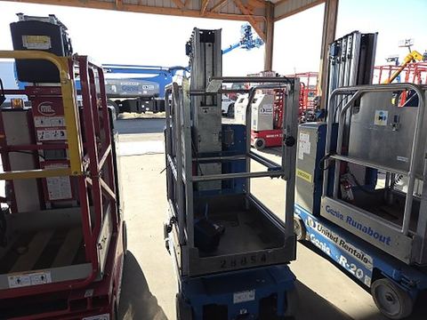 2018 GENIE GR-20 Vertical Lift 18-20' Elec Self Propelled