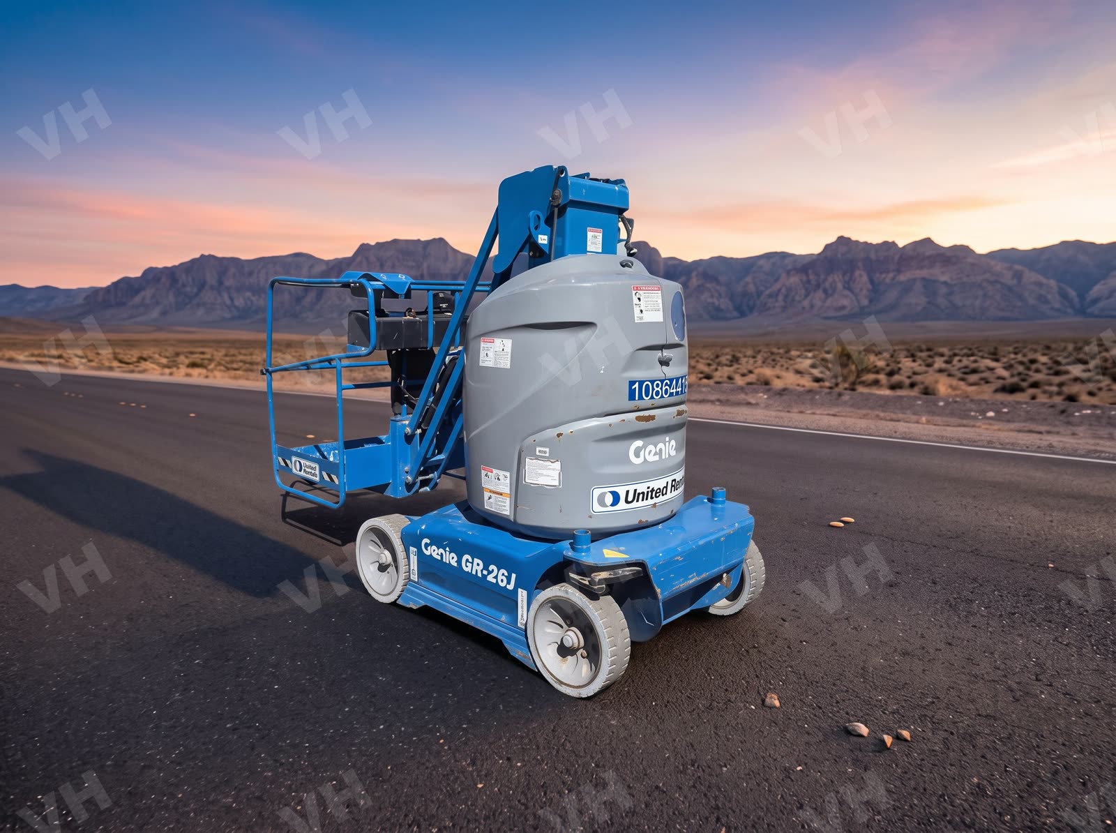 2018 GENIE GR-26J — Boom Vertical Mast 26-27' Self Propelled