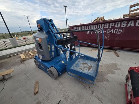 2018 GENIE GR-26J Boom Vertical Mast 26-27' Self Propelled