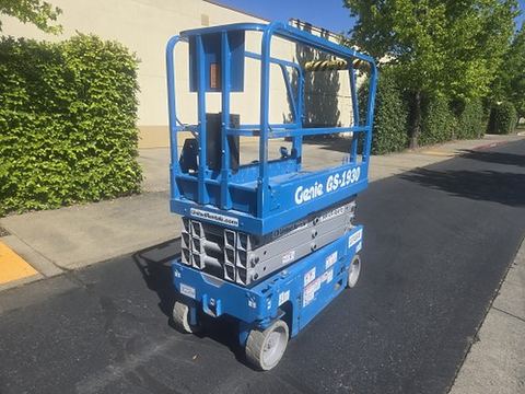 2018 GENIE GS-1930 Scissor Lift 19' Electric