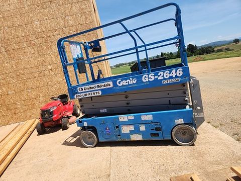 2018 GENIE GS-2646 Scissor Lift 24-26' Electric 46-68" Wide