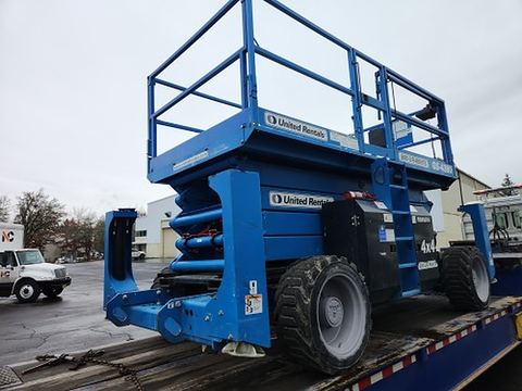 2018 GENIE GS-4390 RT Scissor Lift 36-49' Ic 4Wd