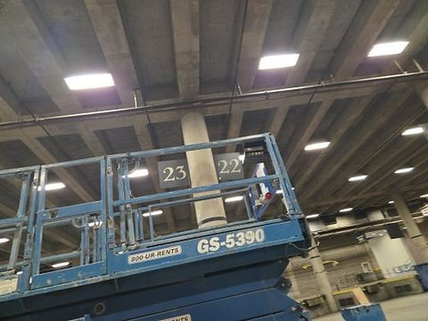 2018 GENIE GS-5390 RT Scissor Lift 50-59' Ic 4Wd