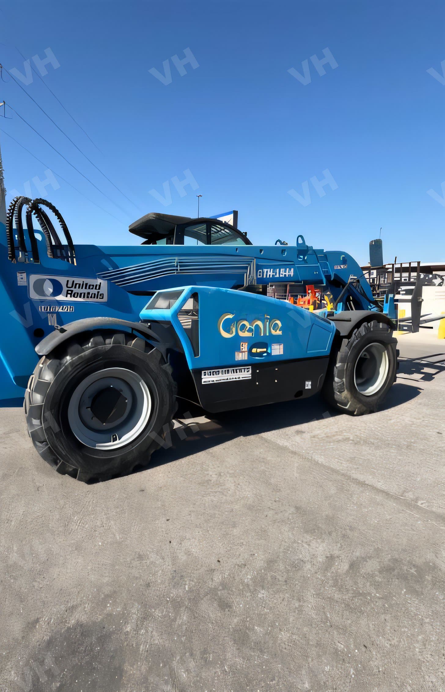2018 Genie GTH-1544 FORKLIFT VARIABLE REACH 15-16000# 40-55' photo 3