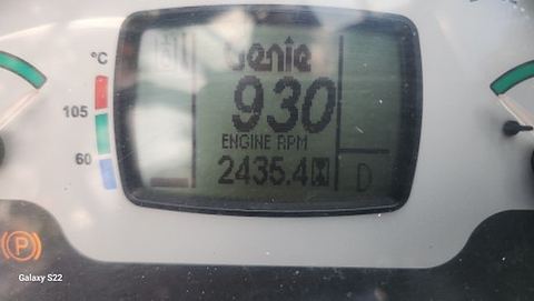 2018 GENIE GTH-5519 Forklift Variable Reach 5000# 16-20'