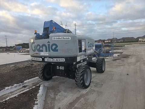2018 GENIE S-60X Boom 60-64' Telescopic