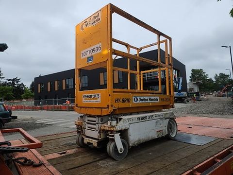 2018 HYBRID HB1230 Scissor Lift 10-13' Electric