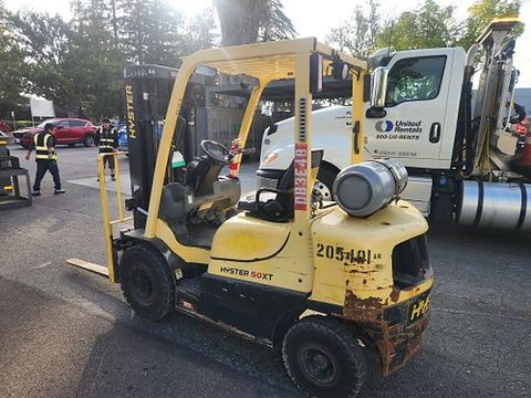 2018 HYSTER H50XT Forklift Whse 5000# Lp Only