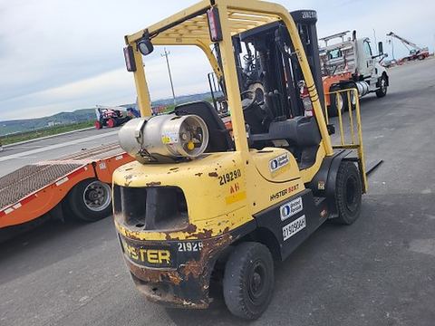 2018 HYSTER H50XT Forklift Whse 5000# Lp Only Quadmast