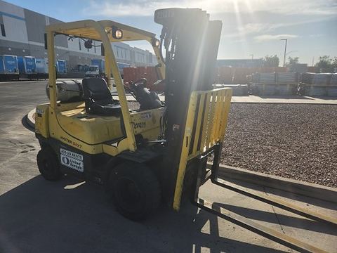 2018 HYSTER H50XT Forklift Whse 5000# Lp Only Quadmast
