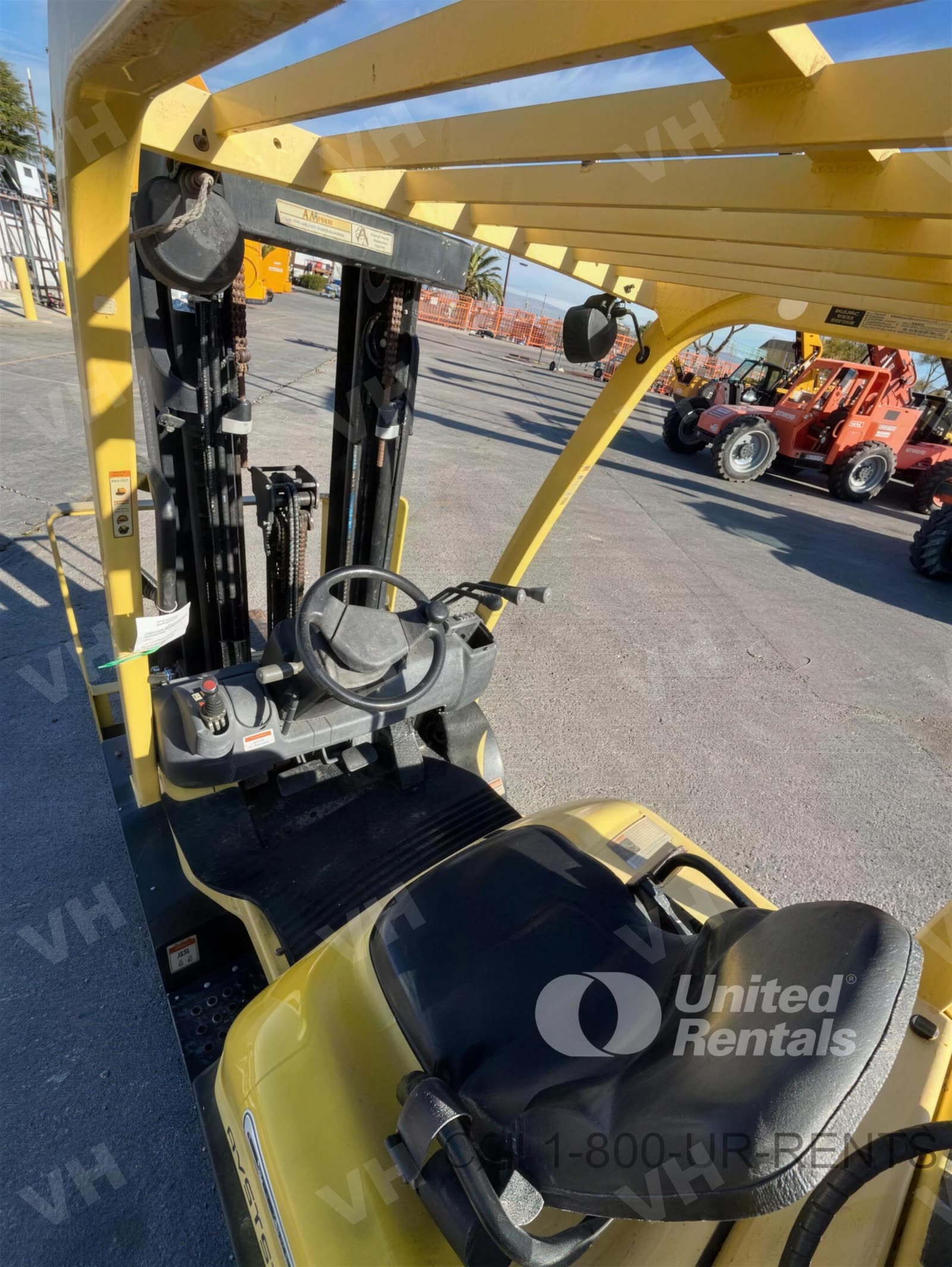 2018 Hyster H50XT FORKLIFT WHSE 5000# LP ONLY photo 6