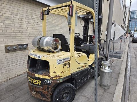 2018 HYSTER H50XT Forklift Whse 5000# With Scale