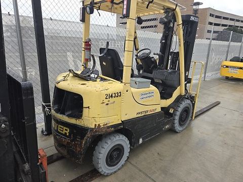 2018 HYSTER H50XT Forklift Whse 5000# With Scale