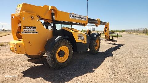 2018 JCB 506-36 Forklift Variable Reach 6000# 35-39'