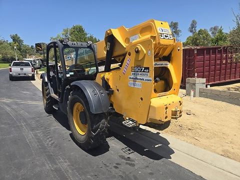 2018 JCB 507-42 Forklift Variable Reach 7000# 38-44'