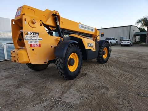 2018 JCB 507-42 Forklift Variable Reach 7000# 38-44'