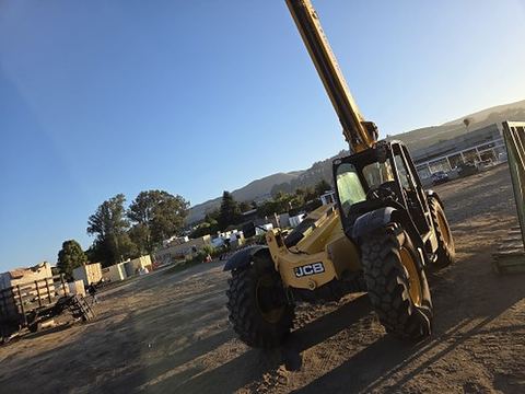 2018 JCB 507-42 Forklift Variable Reach 7000# 38-44'