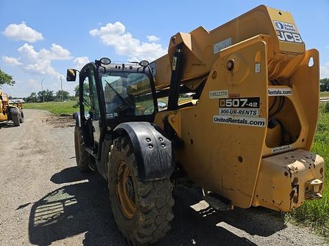 2018 JCB 507-42 Forklift Variable Reach 7000# 38-44'