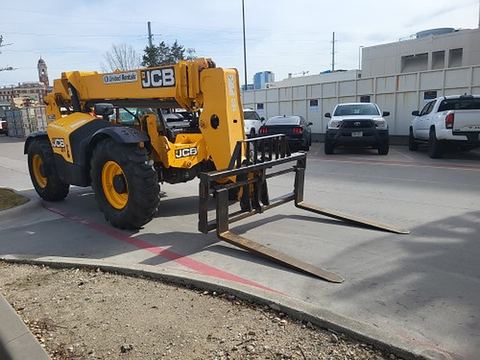 2018 JCB 507-42 Forklift Variable Reach 7000# 38-44'