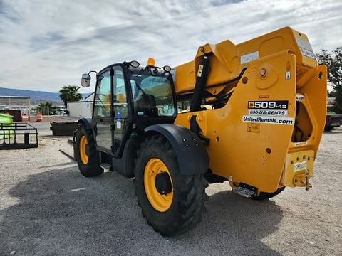 2018 JCB 509-42 Forklift Variable Reach 9000# 30-45'
