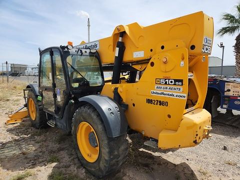 2018 JCB 510-56 Forklift Variable Reach 10000# 50'-62'