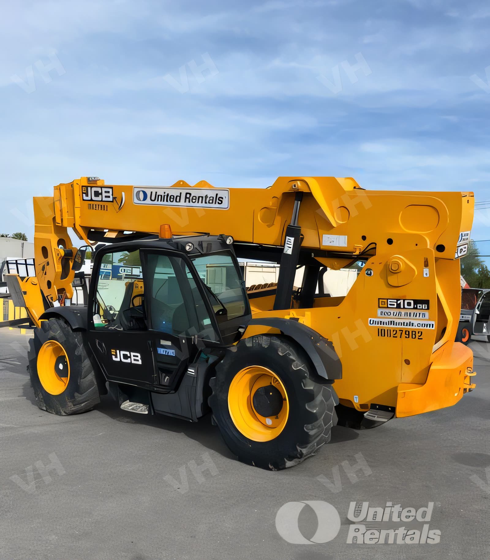 2018 JCB 510-56 FORKLIFT VARIABLE REACH 10000# 50'-62'