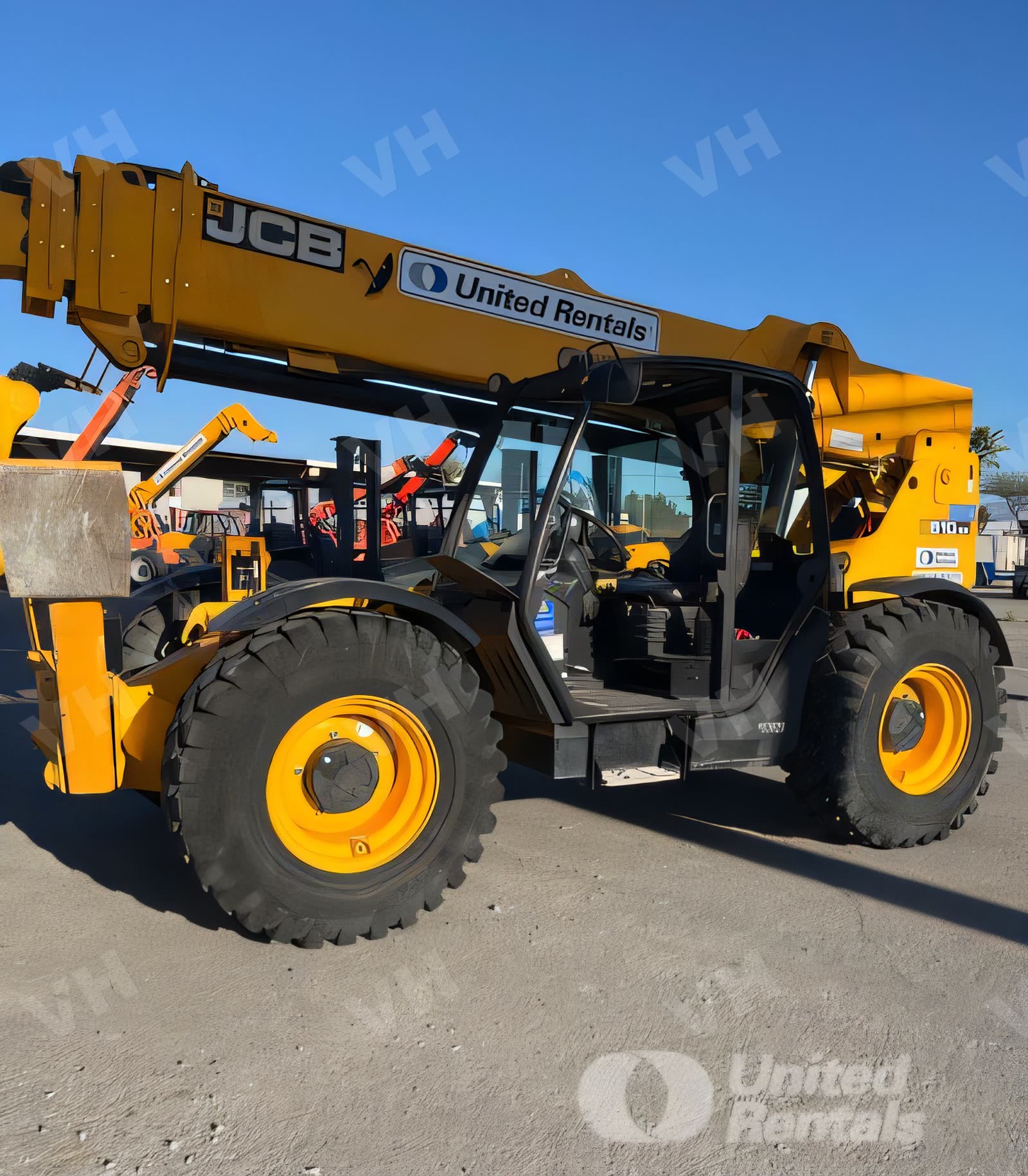 2018 JCB 510-56 FORKLIFT VARIABLE REACH 10000# 50'-62'