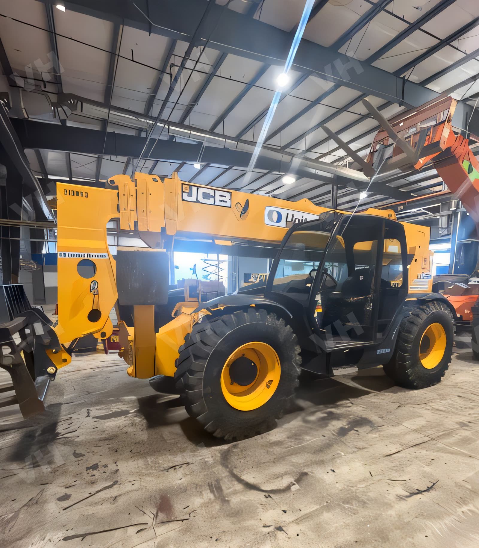2018 JCB 510-56 FORKLIFT VARIABLE REACH 10000# 50'-62'