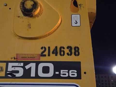 2018 JCB 510-56 Forklift Variable Reach 10000# 50'-62'